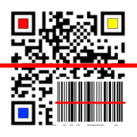 (R) barcode scanner /QR reader