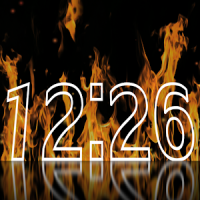 화재 시계 라이브 배경 화면