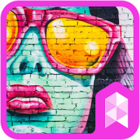 Cool Color Graffiti theme