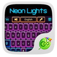 Neon Lights GO Keyboard Theme