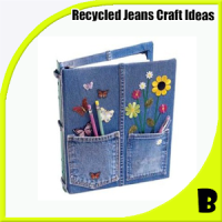 Recycled Jeans Craft Idea