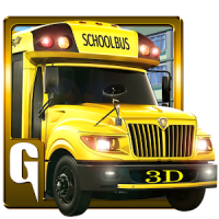 SCHOOL BUS SIM 3D -LIMO DRIVER