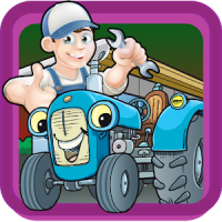 Traktor-Werkstatt-Mechaniker