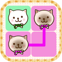 にゃんこの線引きパズル　- 無料　ねこさんパズルゲーム