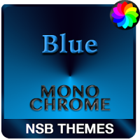 MonoChrome Blue - Thème Xperia