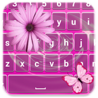 Pink Farbe Tastatur Themen