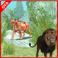 Wild Forest Lion Hunting