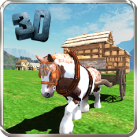 Pony Horse Cart Simulator 3D
