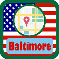 USA Baltimore City Maps