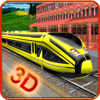 Rail Bullet Train Driver Game