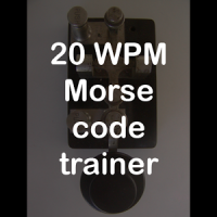 20WPM Amateur ham radio Koch CW Morse code trainer