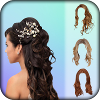 Woman hairstyle photo editor