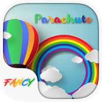 Parachute Fancy Keyboard Theme