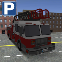 Fire Truck Game Parking City