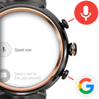 Search button for Wear OS (e.g. ZenWatch 3)