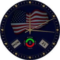 Lathom America Style Android Wear Watch Face