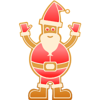 Gingerbread Santa