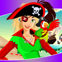 Chica pirata vestir juegos