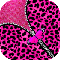 Pink Girly Leopard Screen