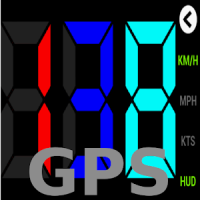 GPS HUD 속도계
