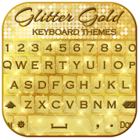 Glitter Gold Keyboard Themes