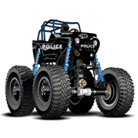 Police Monster Truck games