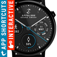 ⌚ Watch Face - Ksana Sweep for Android Wear OS
