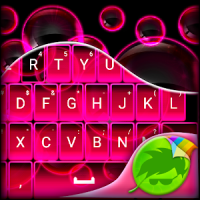 Neon Bubbles Keyboard