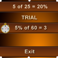 percentage math fun trial