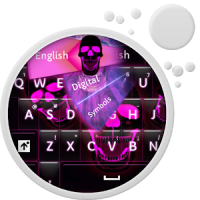 Pink Skull Keyboard