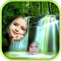 Waterfall Dual Photo Frames