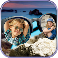 Goggles Dual Photo Frame