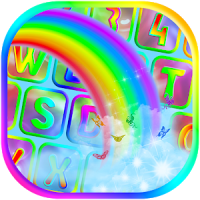 Rainbow Keyboard Theme App