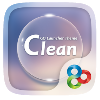 Clean GO Launcher Theme