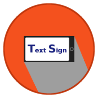 Text Sign