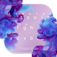Diffusion Purple Keyboard Theme