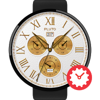 Peer Gold watchface by Pluto