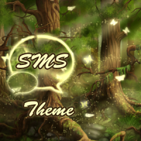 GO SMS Pro Theme のテーマの森を行く