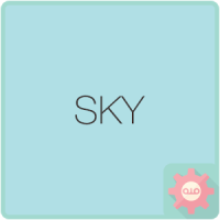 Colorful Talk - Sky 카카오톡 테마
