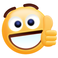 Thumbs Up Sticker Emoji Gif