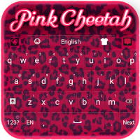 Pink Cheetah Keyboard