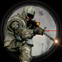 Modern city army sniper