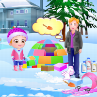 Baby Hazel Winter Fun