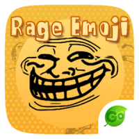 GO Keyboard Sticker Rage Emoji