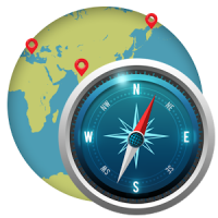 Compass on GPS Maps