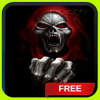 Evil Vampire Skull Live Wallpaper Theme Background