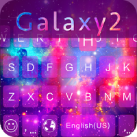 Galaxy2 Emoji iKeyboard Theme