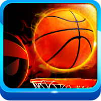 Basketball mit Stickman