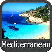 Mediterranean Sea GPS Nautical and Fishing Charts