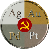 USSR coins of precious metals